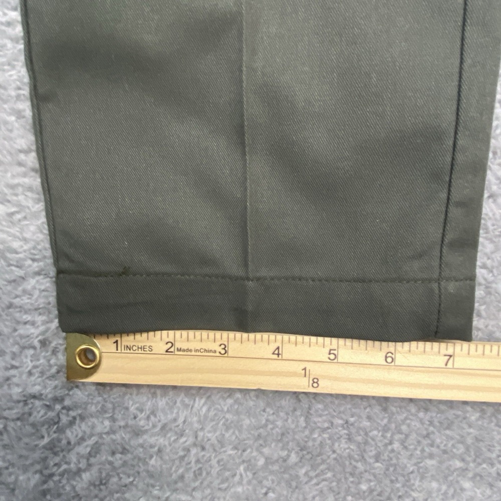 Dickies Pants 30x30 Green Slim Fit Tapered Leg‎ Flex Twill NWT - Picture 11 of 15